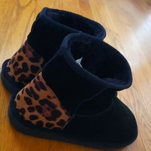 Women's Leopard Print Boots
